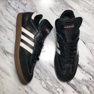 Adidas Samba Classic 034563 Black White Indoor Soccer Shoes Men's Size 9